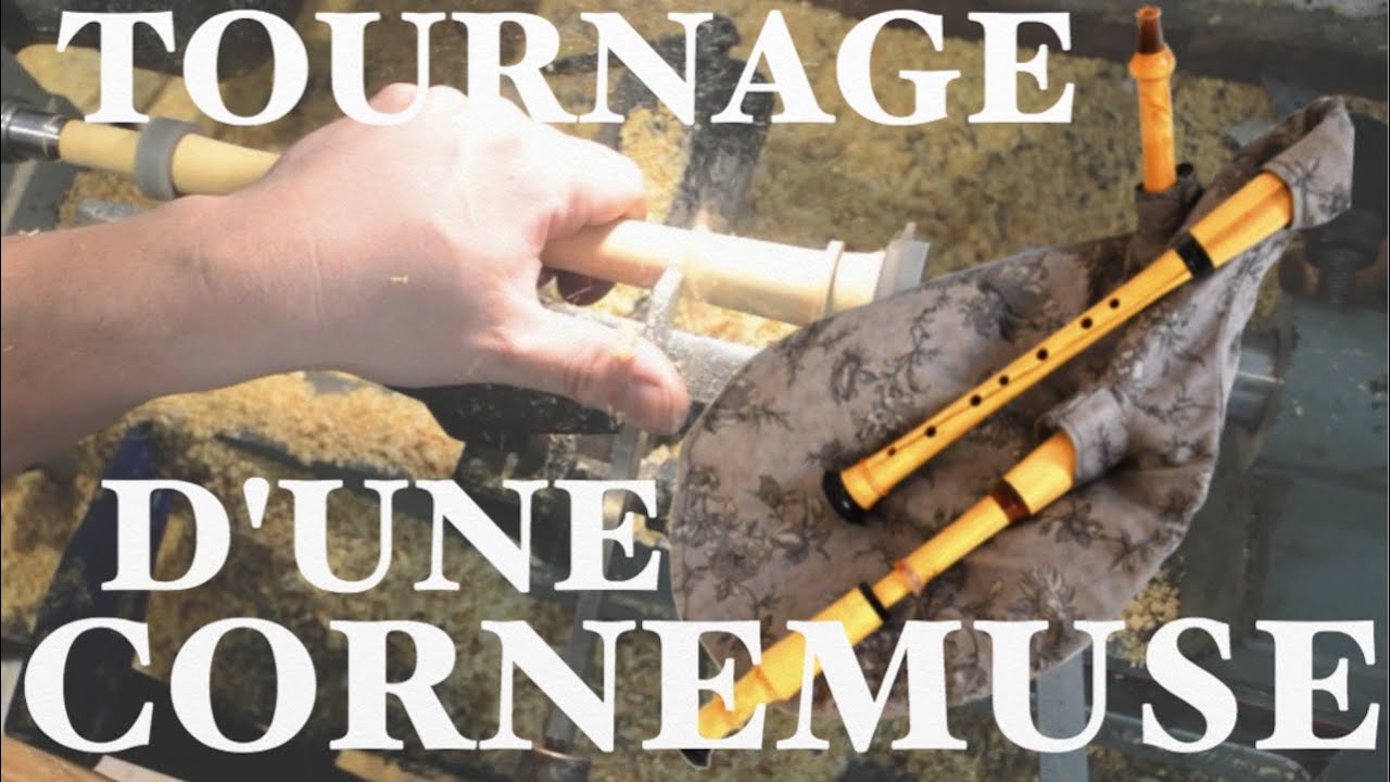 Fabrication d'une cornemuse médiévale - Gaby Desbiolles
