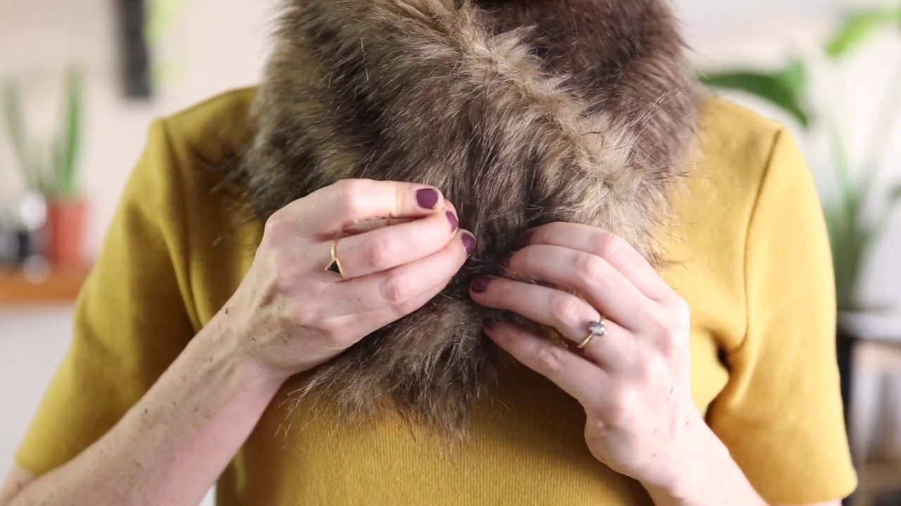 How To Sew: Fur Scarf