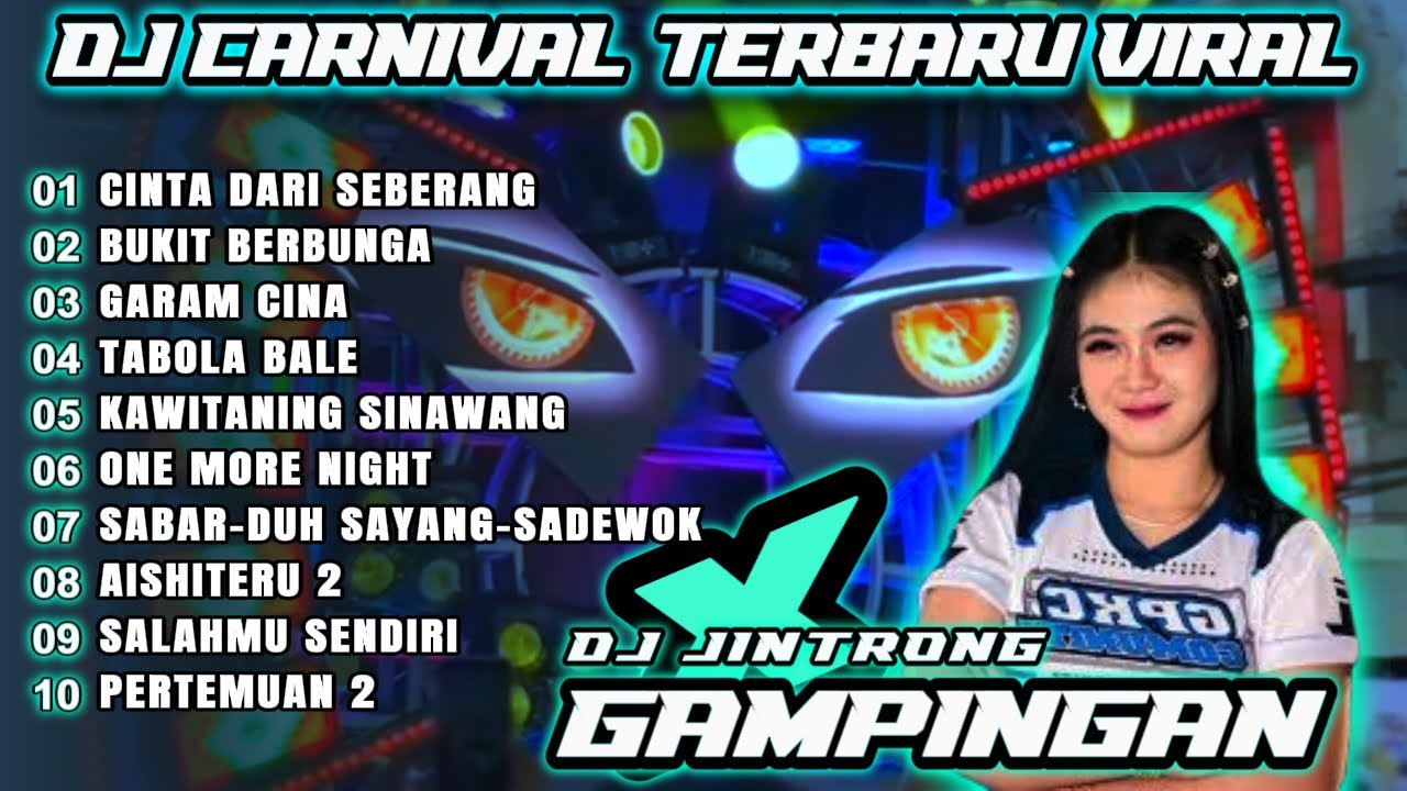 DJ CINTA DARI SEBERANG  FULL BASS MIDDLE TRAP KARNAVAL VIRAL TIKTOK 2025! Jintrong