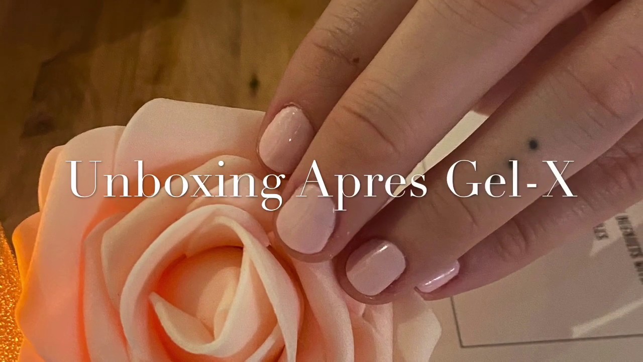 Unboxing NEW Apres Gel-X Vivid & Base Color
