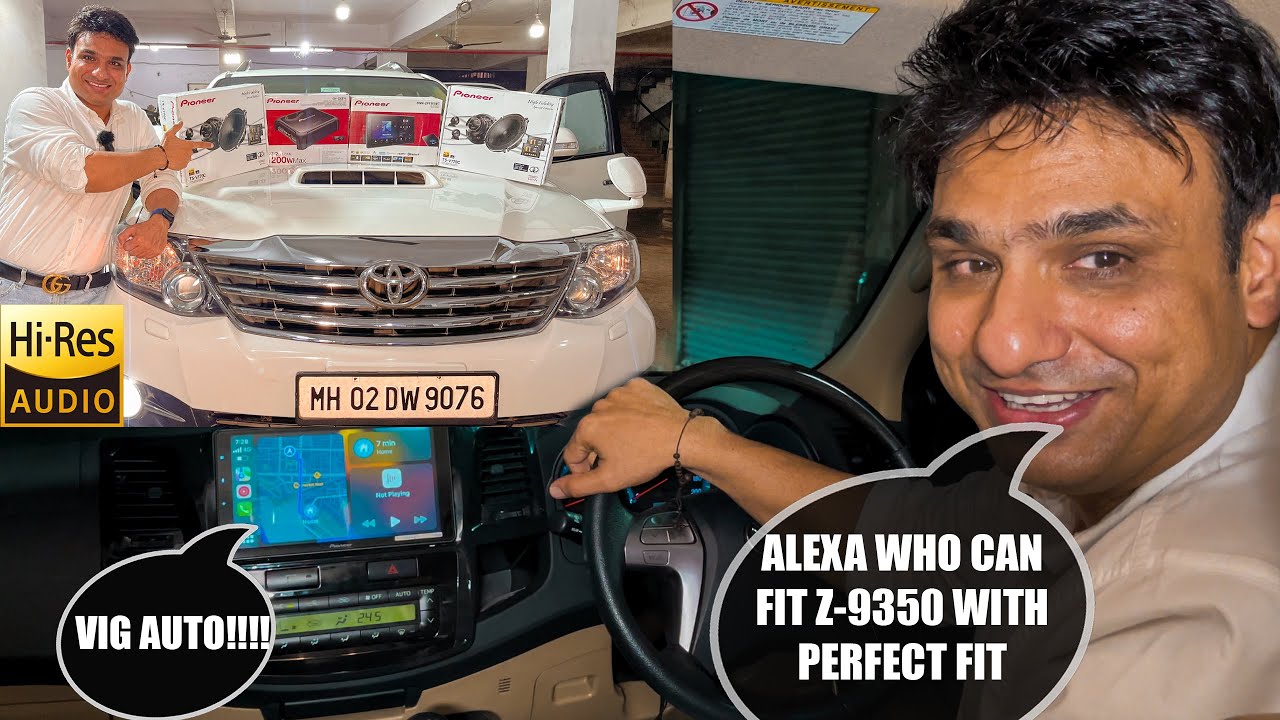 PIONEER Z-SERIES INSTALLED IN TOYOTA FORTUNER WITH 100% PERFECTION || 📞7977662321