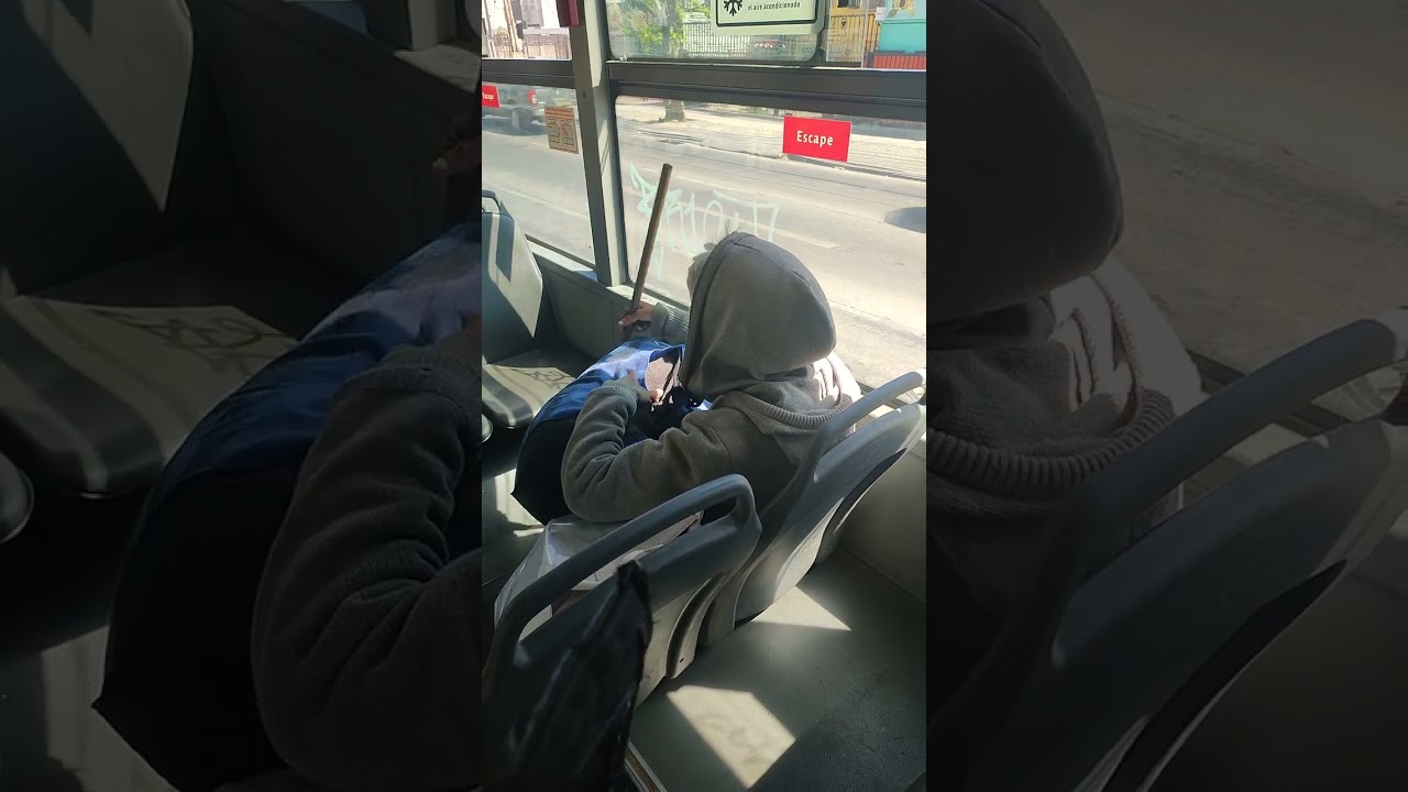 Vieja Loca En La Micro En el Recorrido 117