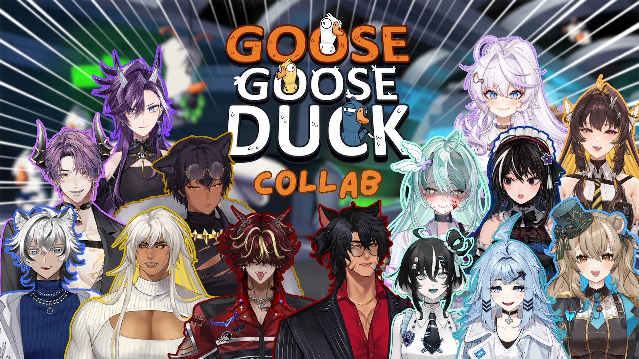 【GOOSE GOOSE DUCK】A COLLAB WITH MY VANILLA UNICORN FAMILY 🍦🦄✨