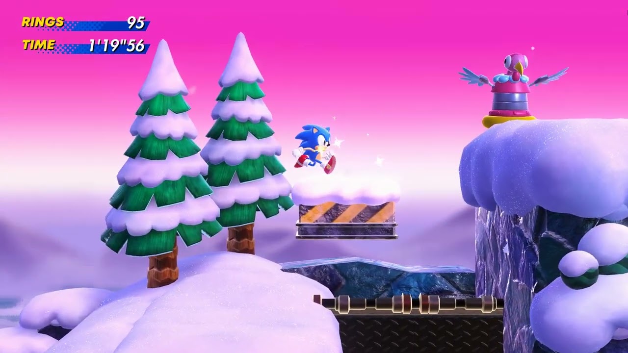 Sonic Superstars - Frozen Base Zone Act 1