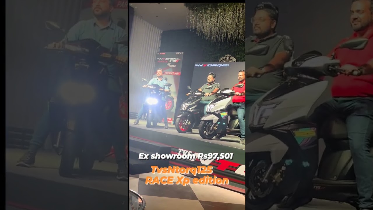 TVS Ntorq Race Xp Black edition Launched Tvs ntorq New look #tvs #ntorq #black #viral #bikewithatul