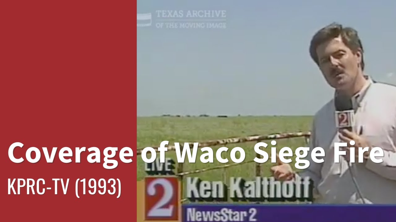 Live Coverage of Waco Siege Fire (1993)