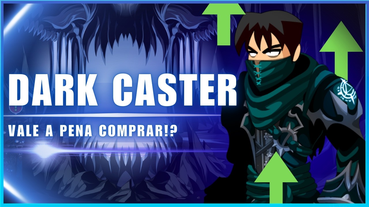 【AQW】Review da Dark Caster (Compensa comprar? Ficou forte?)