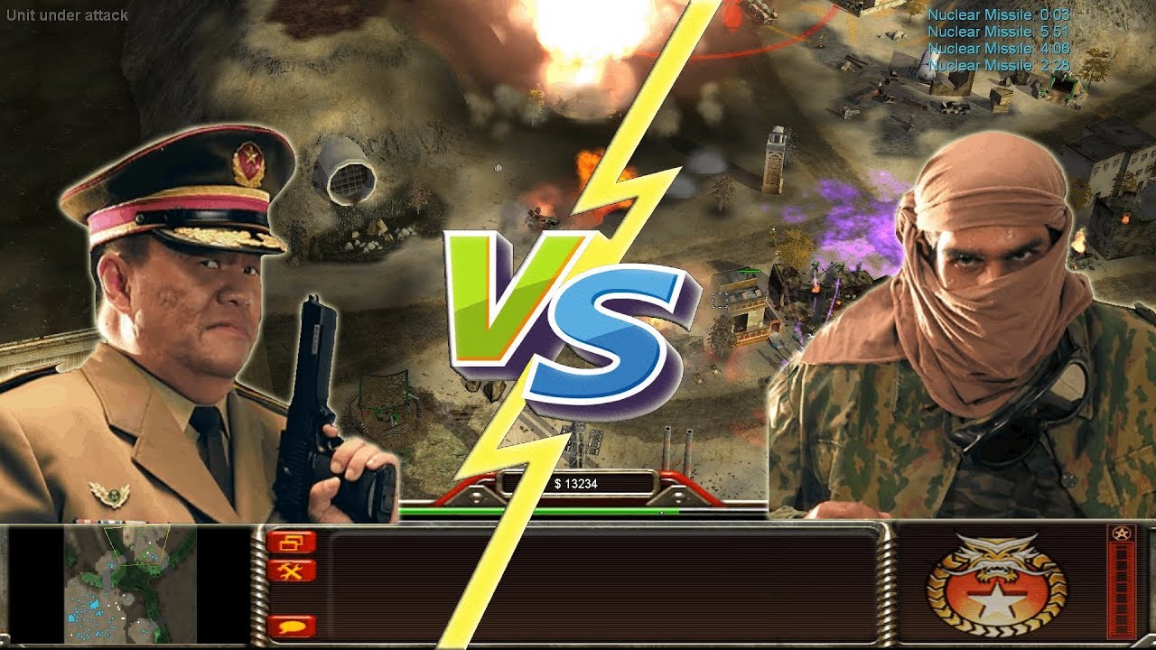 Generals Zero Hour - Challenge - General Kwai vs Dr. Thrax - Hard Difficulty