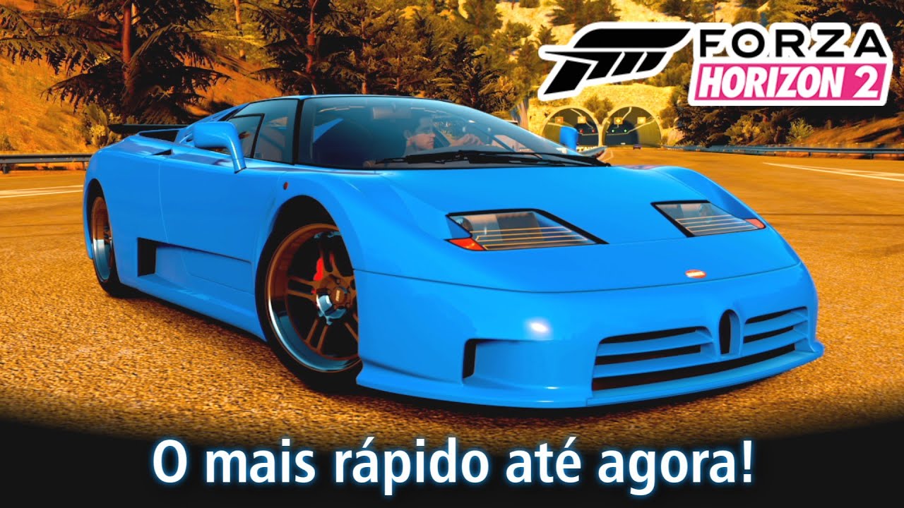 O mais rápido até agora! Bugatti EB110 SS! Top Speed e tuning! | Forza Horizon 2 [PT-BR]