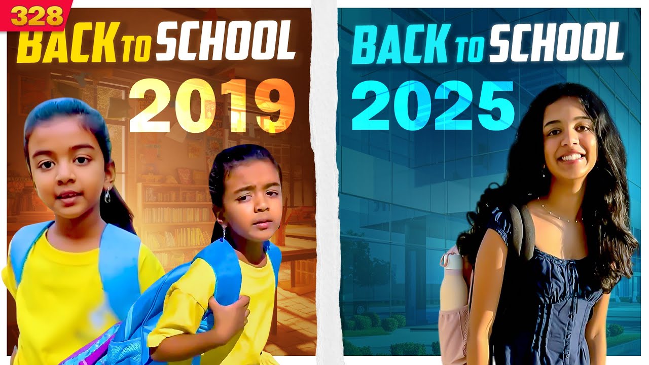 Back to School 🏫 2019 & 2025 | VAAS Family | Telugu Vlogs 