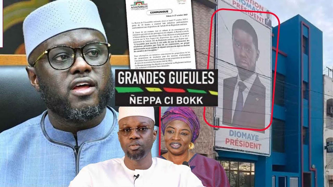 🛑Grandes Gueules - El Malick convoque les députés en urgence, Du duo au duel au sommet de l’Etat