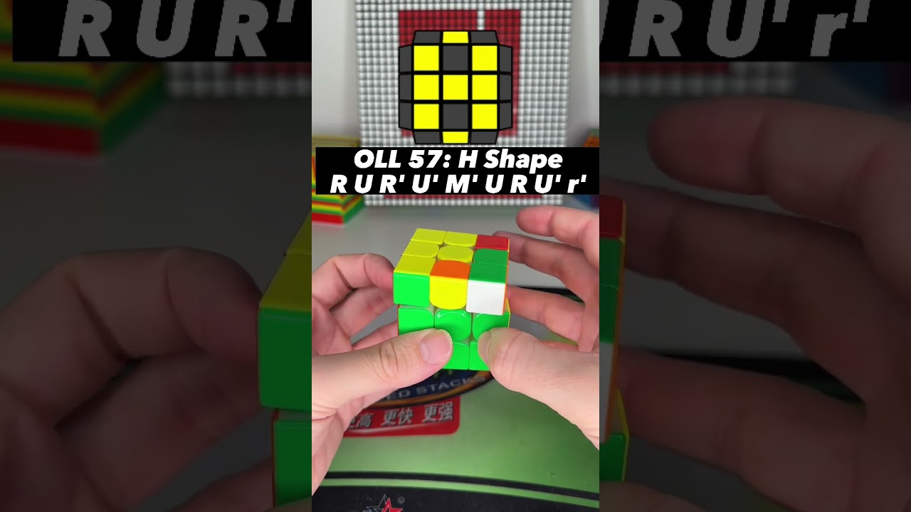 OLL 57: H shape