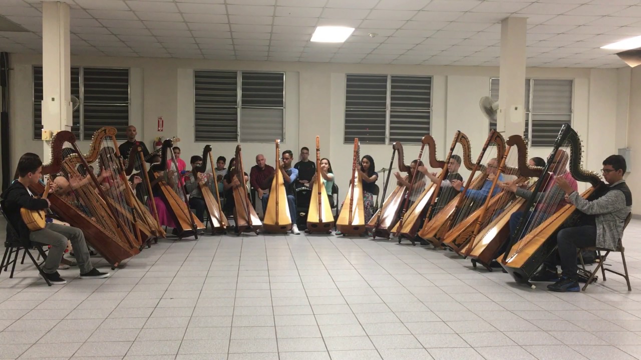 El Cascabel / Lorenzo Barcelata  Arpa paraguaya