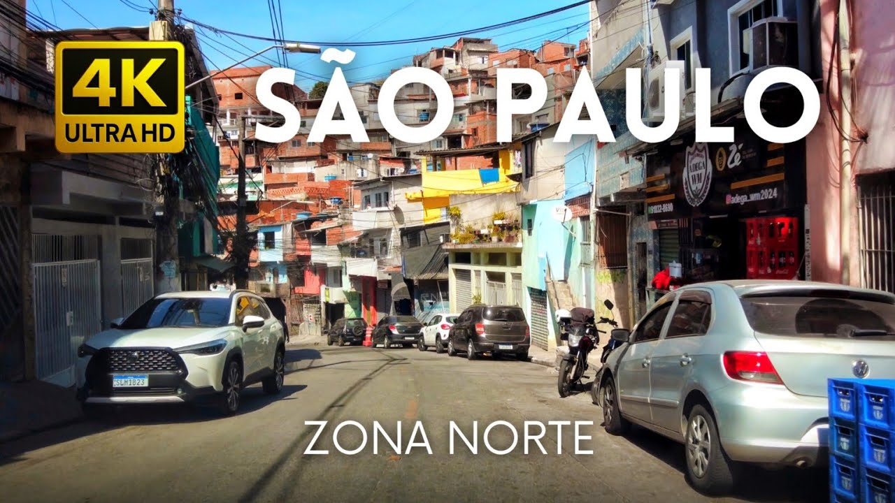 🇧🇷 Jardim Elisa Maria até Jardim dos Francos, Zona Norte de São Paulo • 4K
