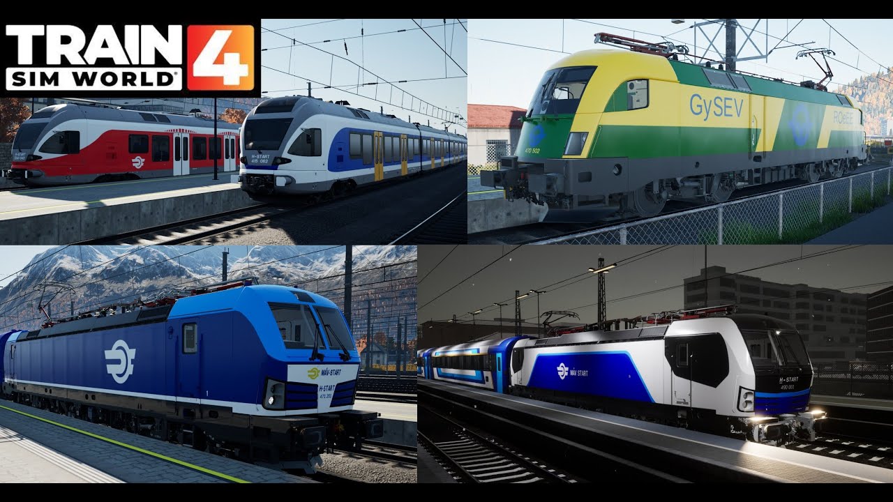 Train Sim World 4 | Saját festés bemutató | Máv / Hungary festések