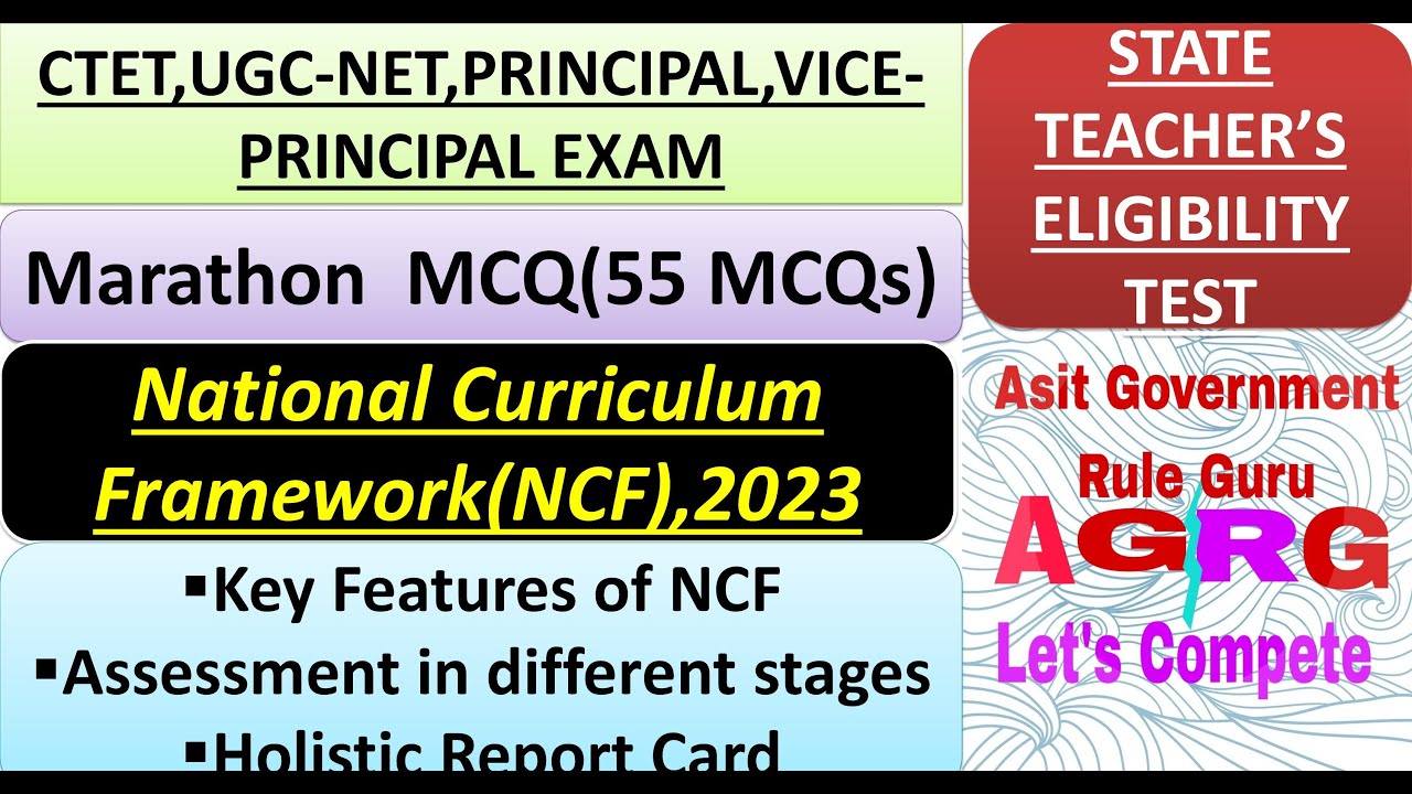 MCQ on NCF-2023