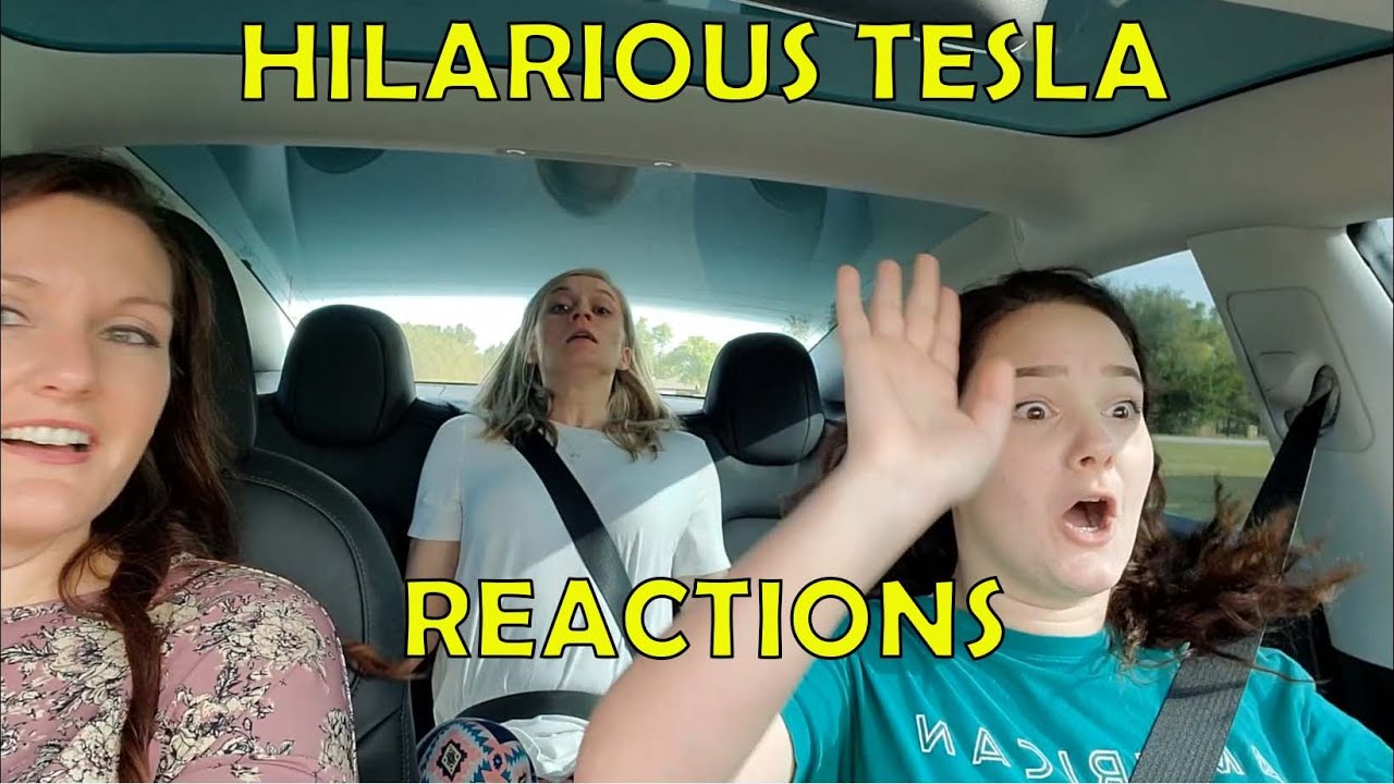 Try not to laugh at these Tesla reactions