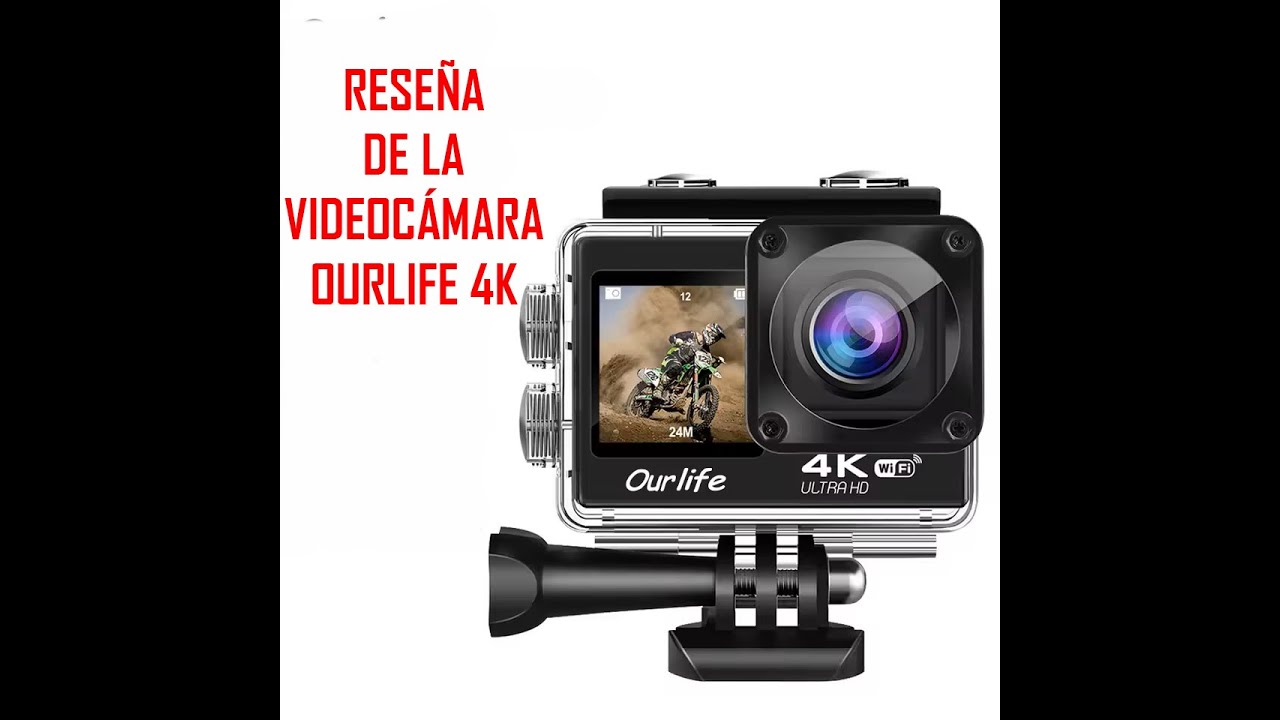 reseña de de videocamara ourlife 4k
