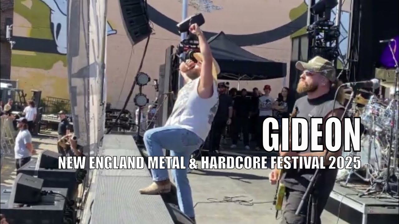 Gideon Live на фестивале New England Metal & Hardcore Fest 2025 | Alabama Metalcore Powerhouse