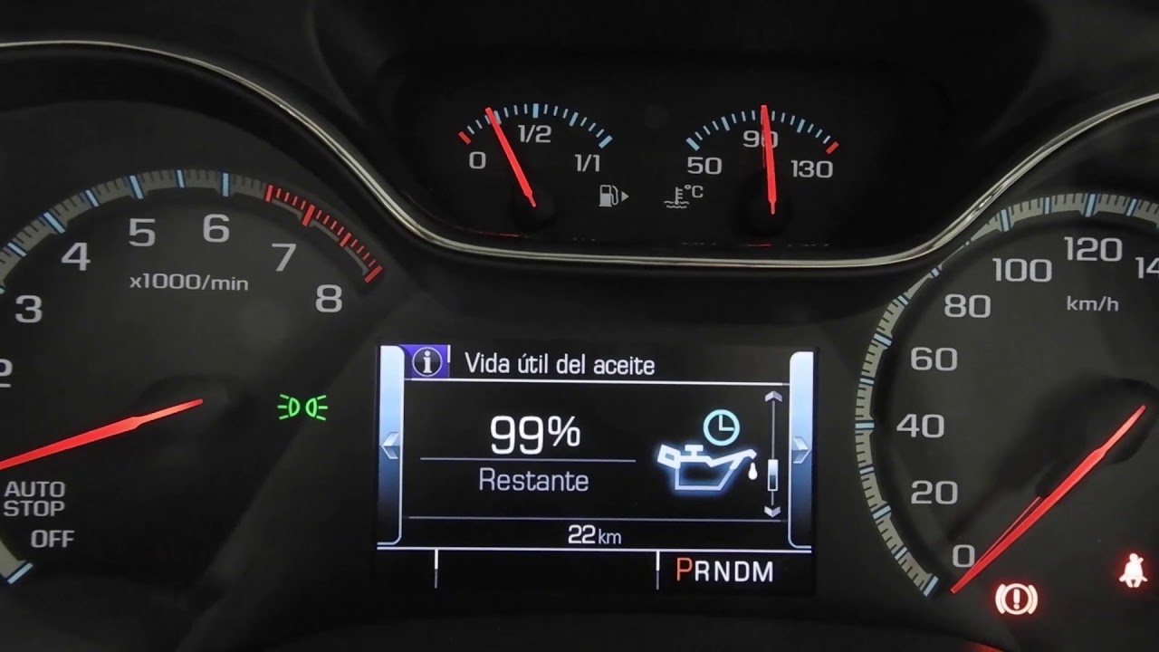 Computadora de abordo Chevrolet CRUZE 2018-FUNCIONES