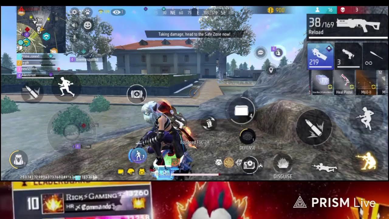 Free fire 🔥🔥🔥 Young tgr is back 🔥🔥🔥I dominate🔥🔥