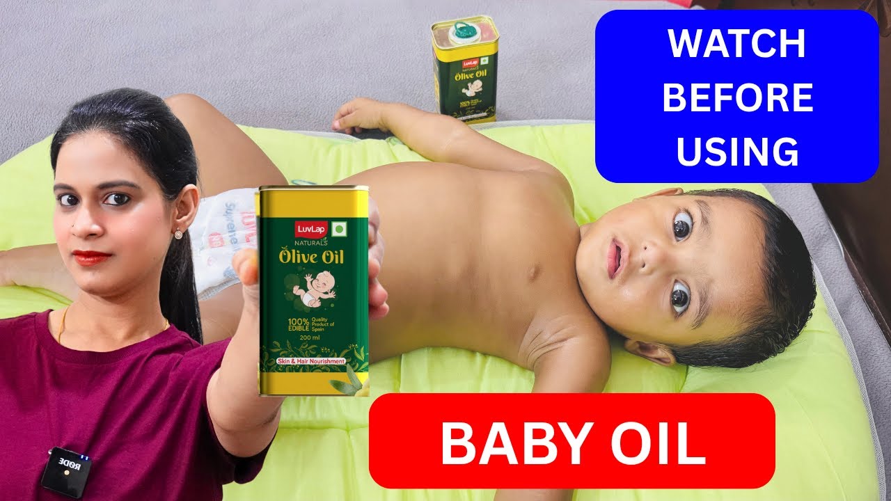 Newborn Massage ke liye Safe & Natural Oil 💚 | LuvLap Baby Massage Oil Full Review