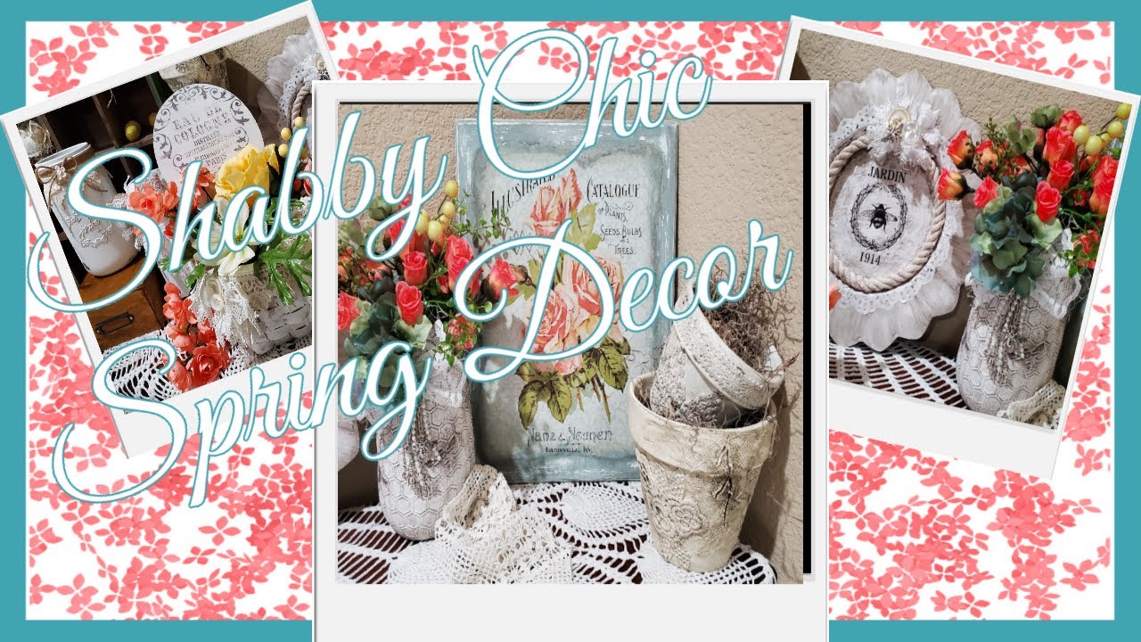 SHABBY CHIC FRENCH COUNTRY SPRING DIY DECOR - IOD TRANSFERS