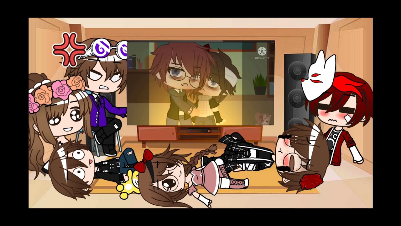 past afton react to Michael X ennard/Noah || video are not mine || Kori_UwU