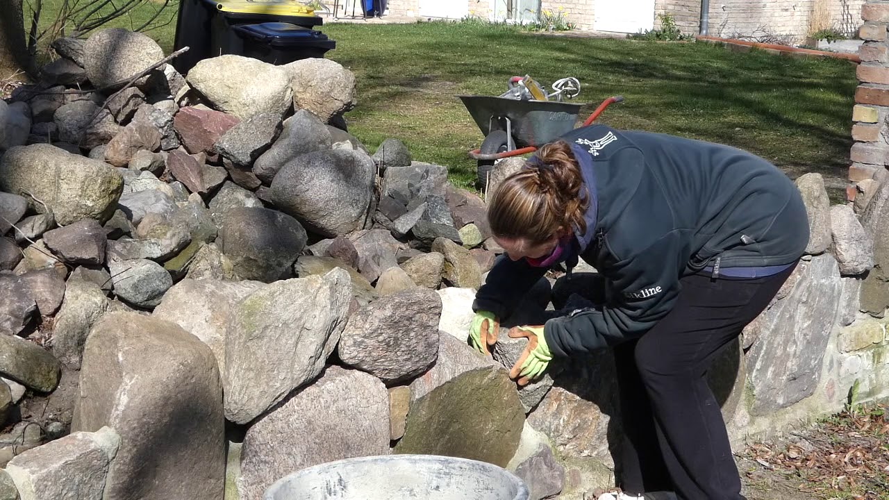 How to build a Field Stone Wall