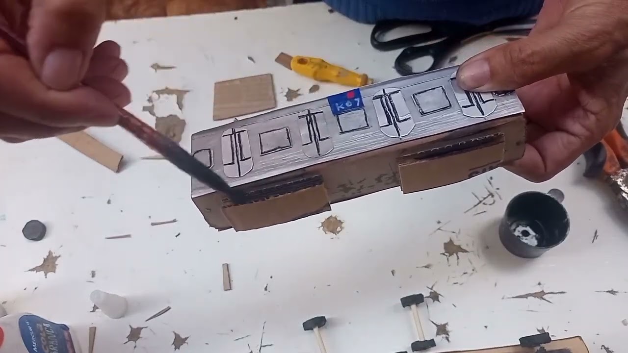 Finalizando o Metrô de Madeira