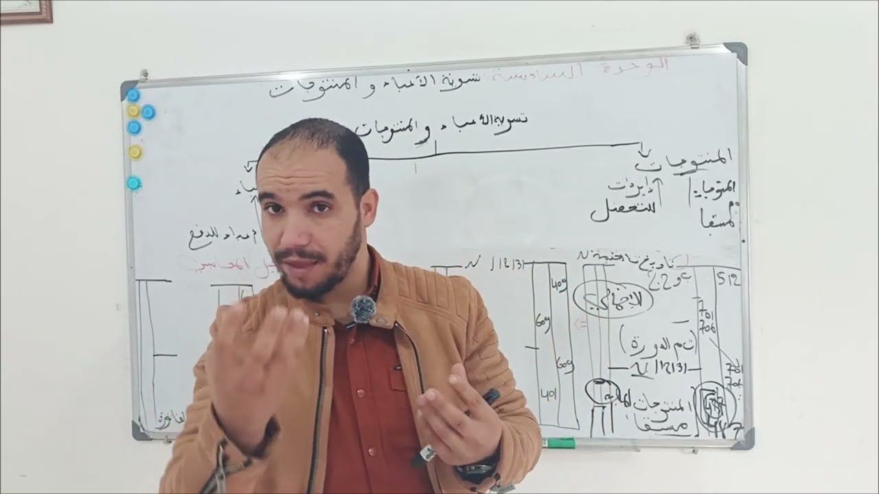 تسوية حسابات الأعباء والمنتوجات