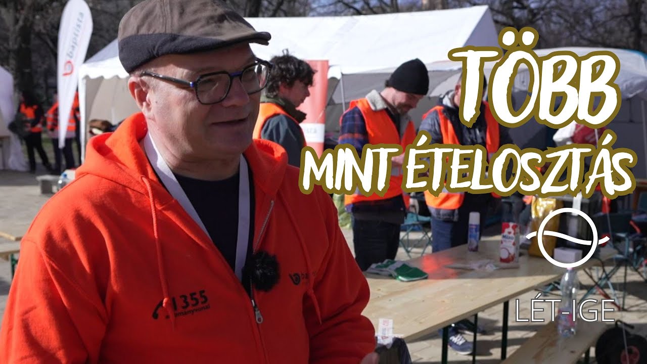 A BAPTISTA SZERETETSZOLGÁLAT UTCAFRONTI INTÉZMÉNYÉNEK ÉTELOSZTÁSA KŐBÁNYÁN – Lét-Ige