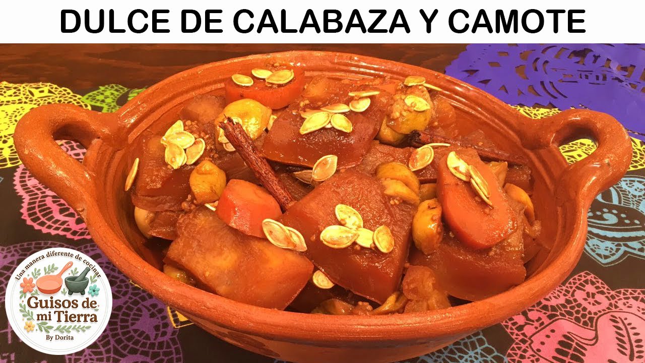 Dulce de calabaza y camote 🎃🍠| Guisos de mi tierra