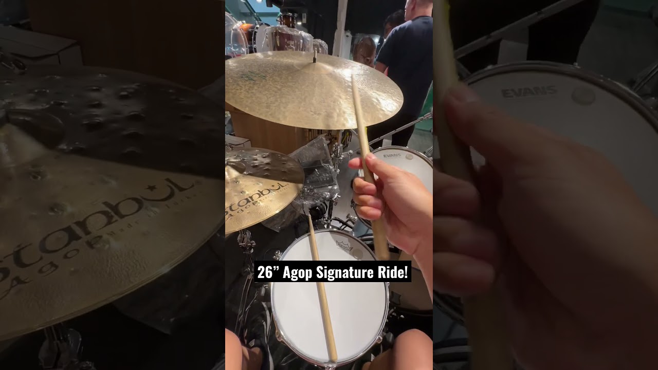 26&rdquo; Agop Signature Ride!