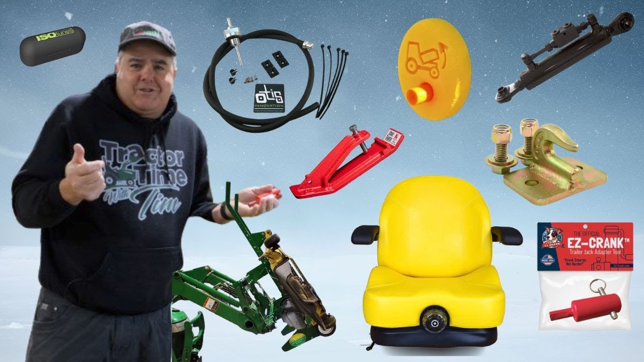 Inexpensive (Mostly) Tractor Lover Gift Ideas.  EZ-CRANK