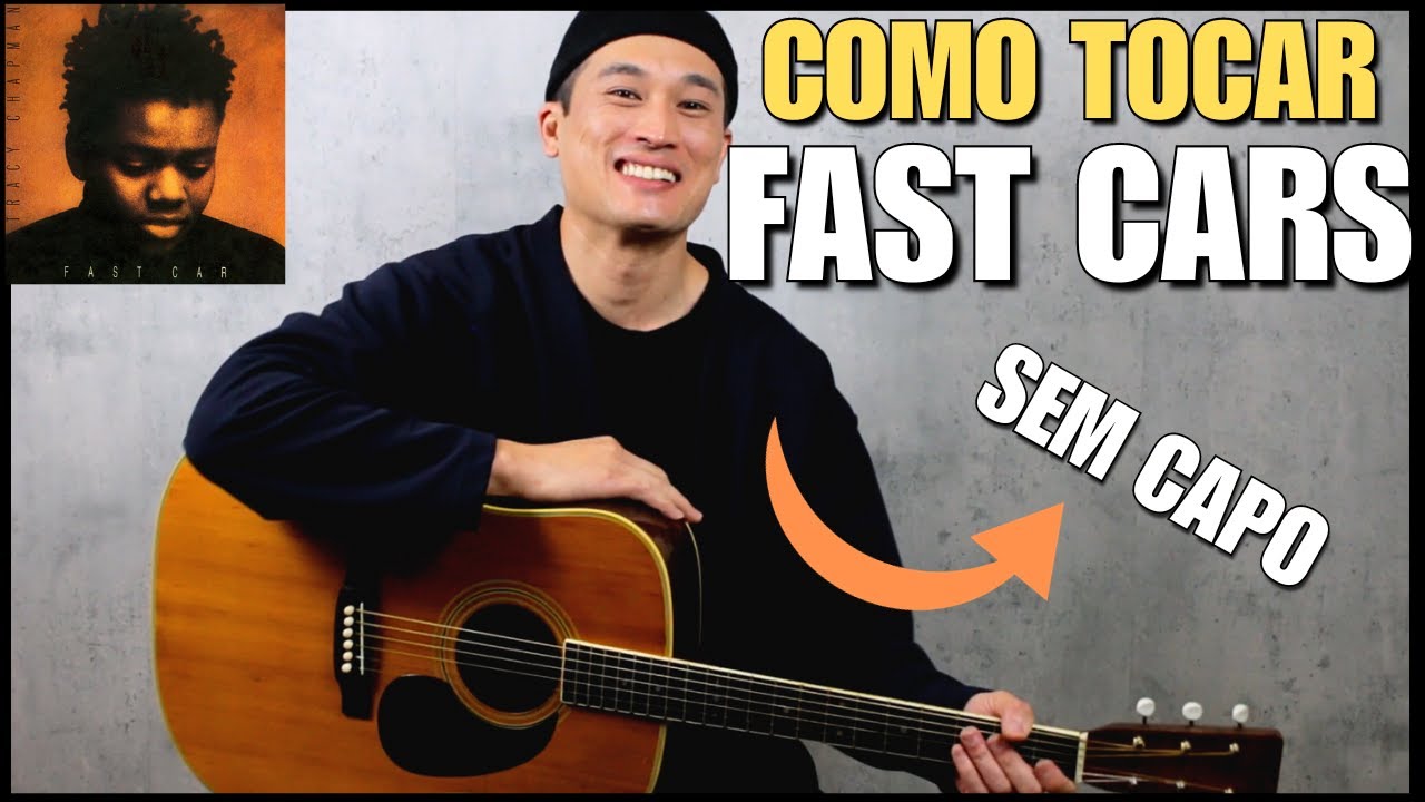 Fast Cars - Tracy Chapman - Sem Capotraste - Como Tocar - Aula De Violão Iniciante  #auladeviolão