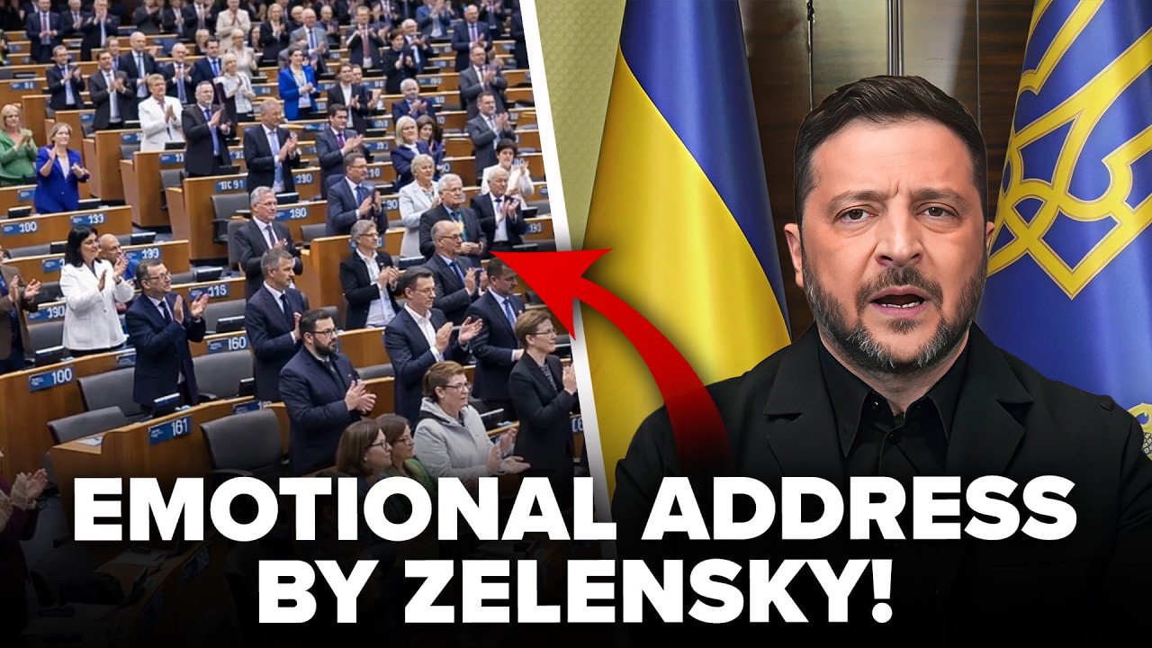😱 HALL ERUPTED IN APPLAUSE! Zelenskyy emotionally addressed EU Parliament. Unexpected STATEMENT