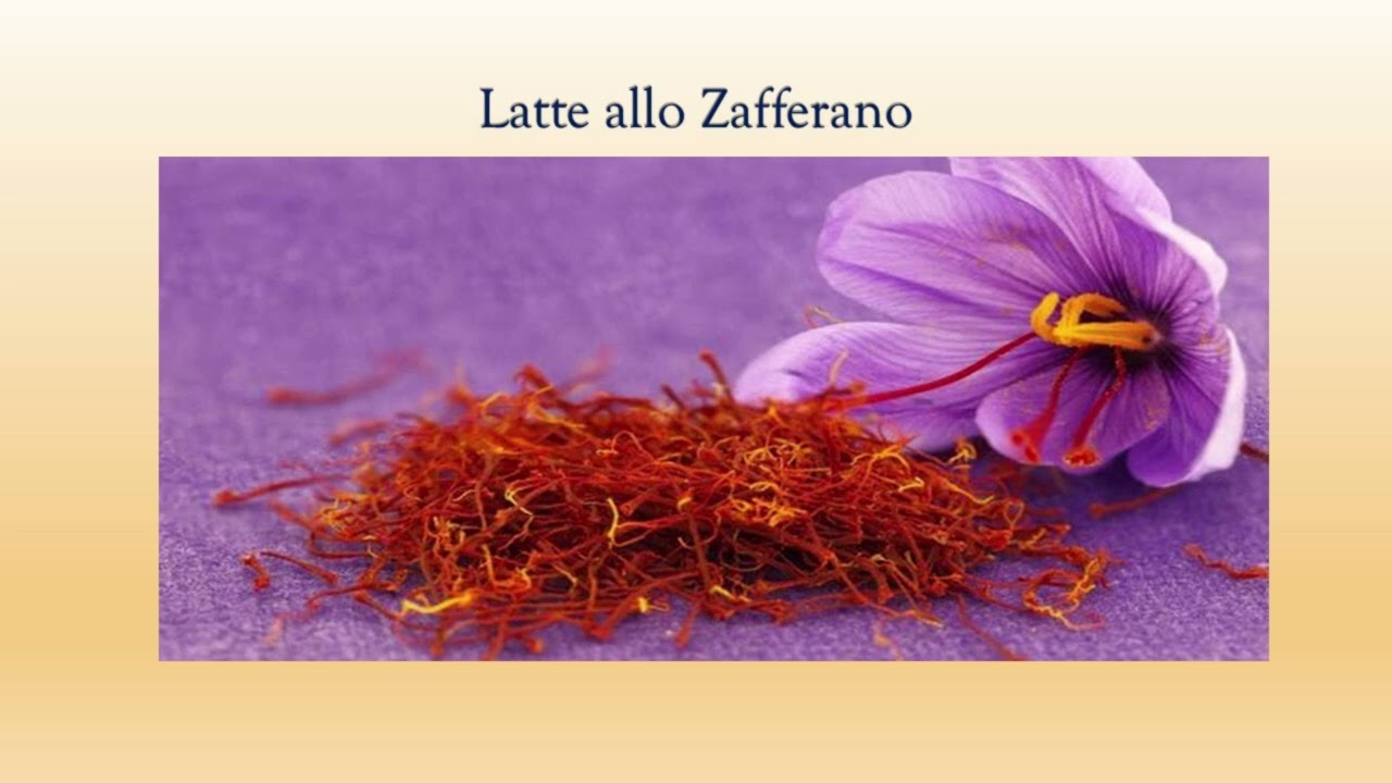 Latte allo Zafferano