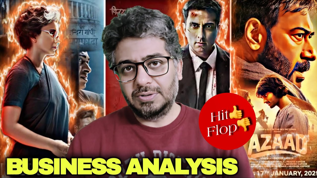 Business Analysis: Emergency, Fateh, Azaad, Budget, Box Office Lifetime,OTT Rights,TV, Hit or Flop?