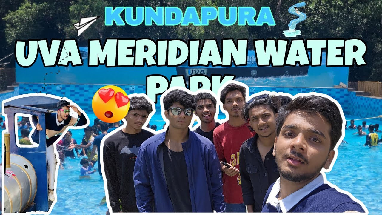 UVA MERIDIAN WATER PARK KUNDAPURA 🥰||Horror House 3D Cinema Mirror||#nappuvlogs#waterpark#kundapura
