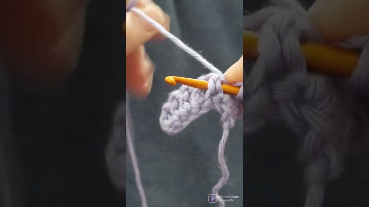 Front Post Double Crochet (FPDC) horgol&aacute;sa -magyarul