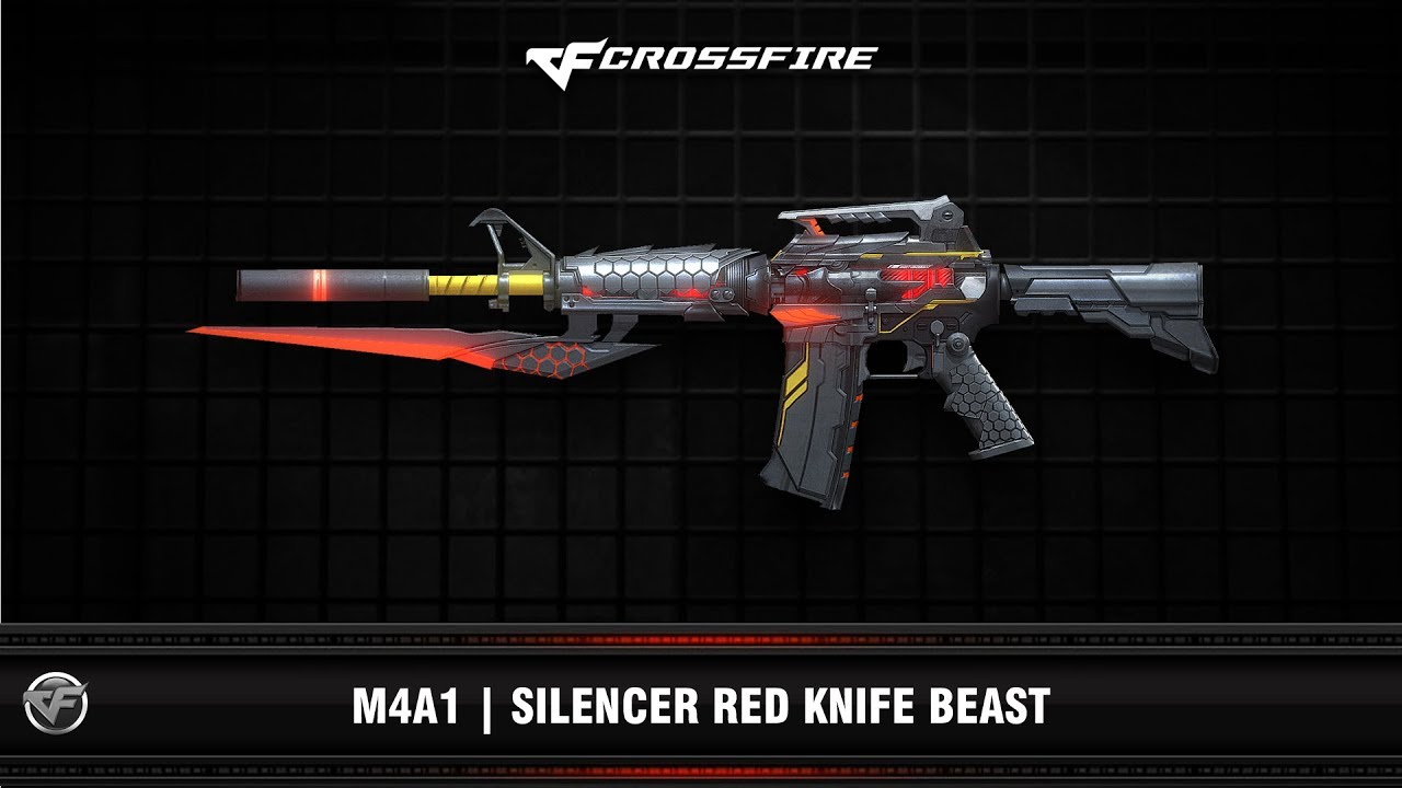 CF : M4A1 | Silencer Red Knife Beast (VIP)