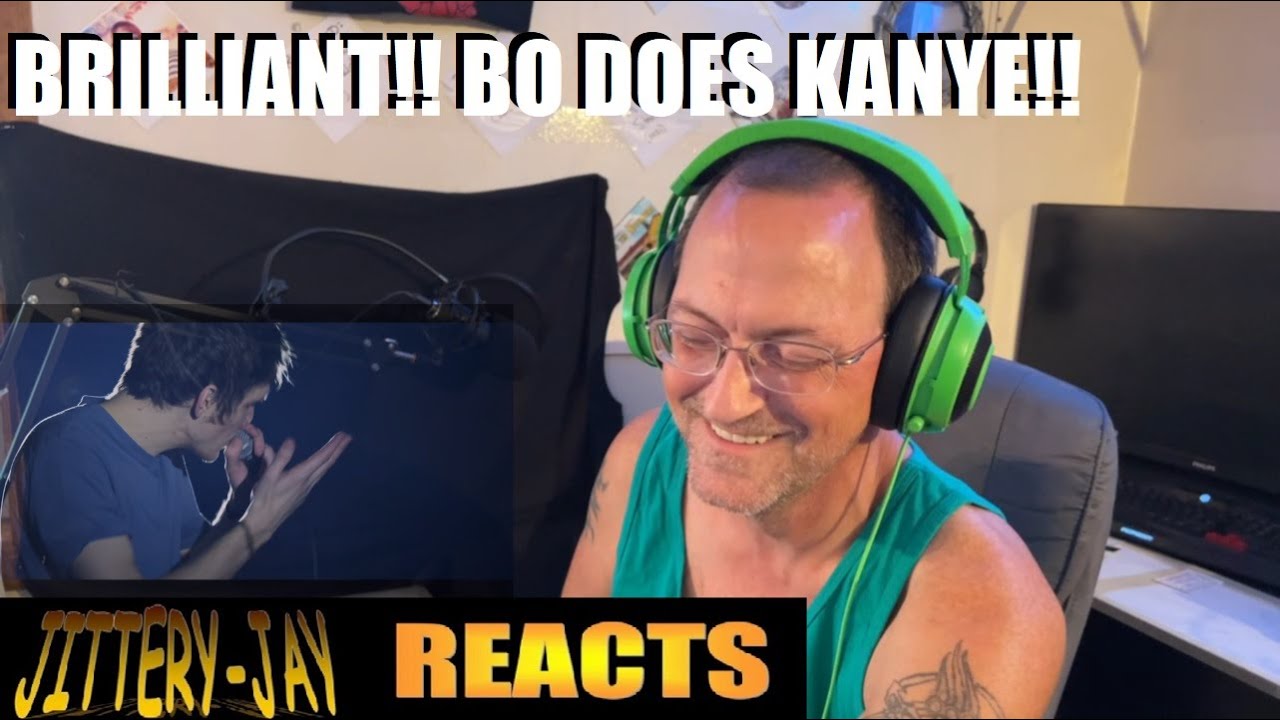FIRST REACTION   Bo Burnham   Can't Handle This Kanye Rant