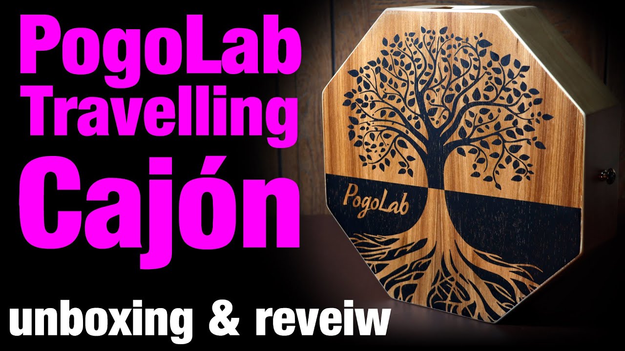 Pogolab travel Cajón.  Unboxing, sound tests and review of a Pogolab travel Cajón