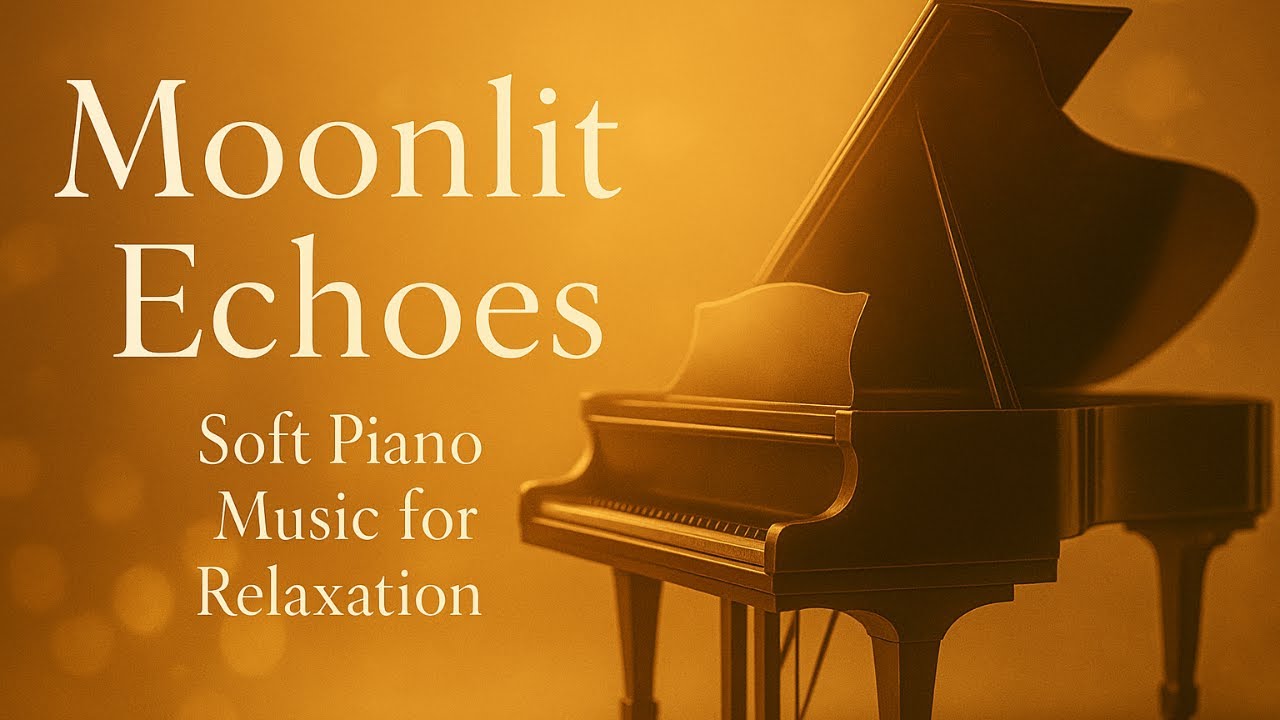 Moonlit Echoes – Soft Piano Music for Relaxation