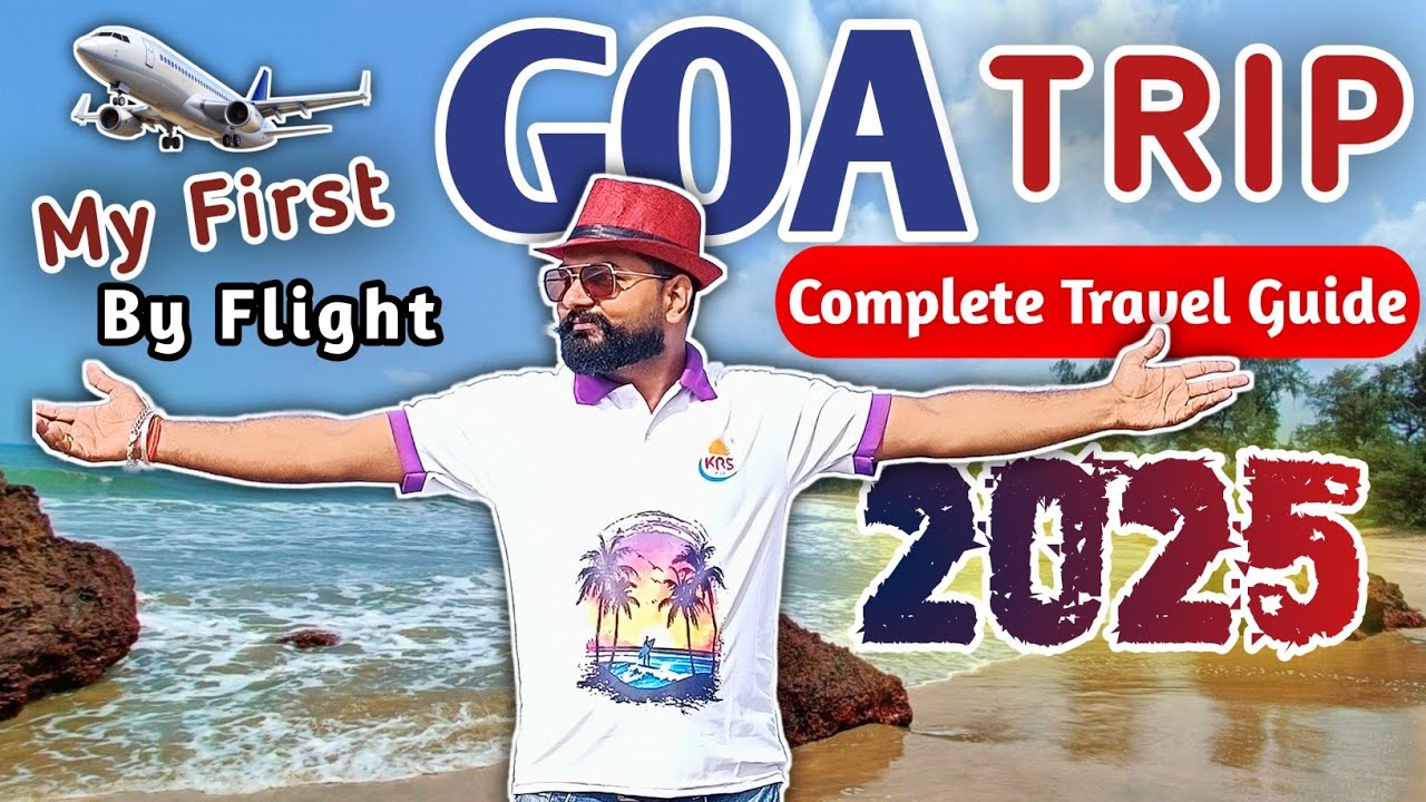 My First Goa Trip by Flight ✈️ | Complete Travel Guide 2025 In Hindi | Goa travel vlog in Hindi