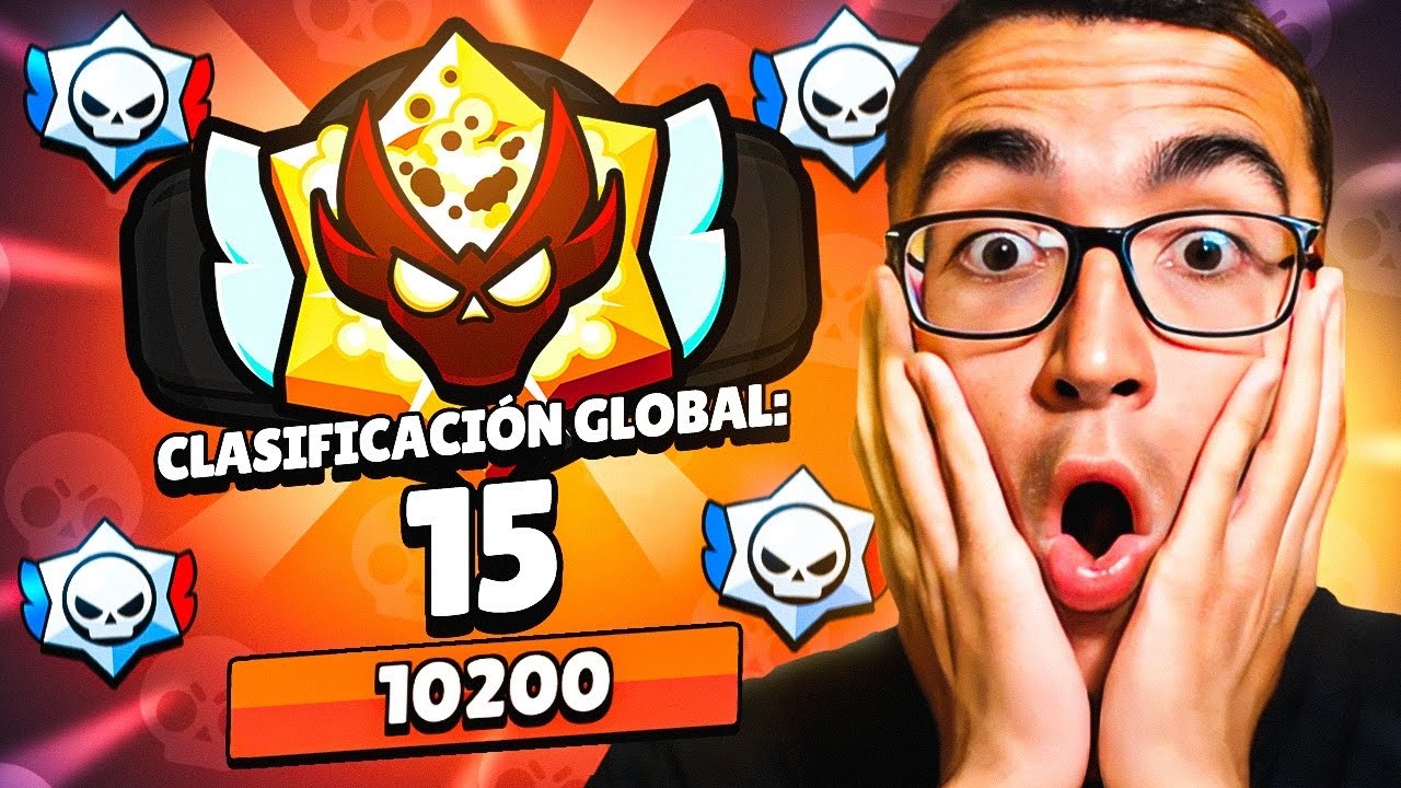 AS&Iacute; es el COMPETITIVO de BRAWL STARS en el TOP 15 del MUNDO (ACABA MAL)