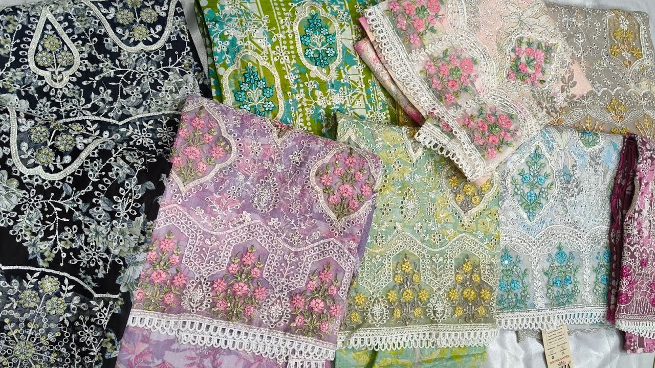 💖PAKIZA NEW LAUNCH🚀HUMNAWA FRONT FULL HEAVY CHICKENKARI WORK FULL OPEN VIDEO📸 ORDER 7977552720