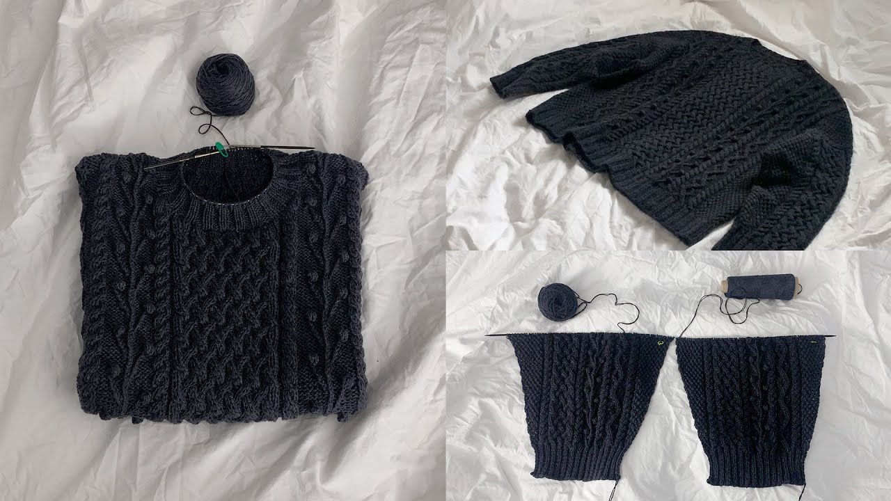 Mohi Sweater1 | 동글동글 열매를 수확하자! 모히스웨터1 knitting vlog