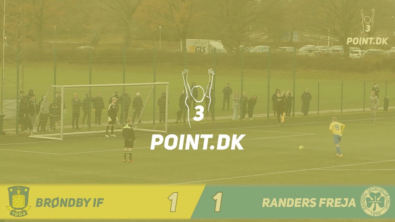 STRAFFESPARKSKONKURRENCE MELLEM BRØNDBY IF U/17 OG RANDERS FREJA U/17